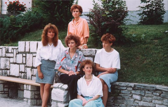 Erstes Friseurteam